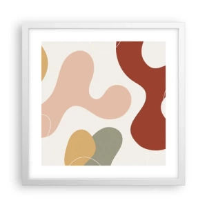 Plagát v bielom ráme - Klikiháky - 40x40 cm