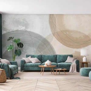Fototapeta Premium Canvas - Prenikanie svetov - Abstrakcia, Kus, Okresy - 200x140 cm