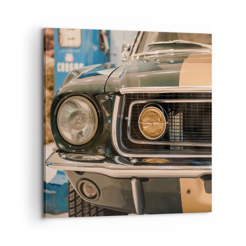 Obraz na plátne - Stretnutie s legendou - 60x60 cm