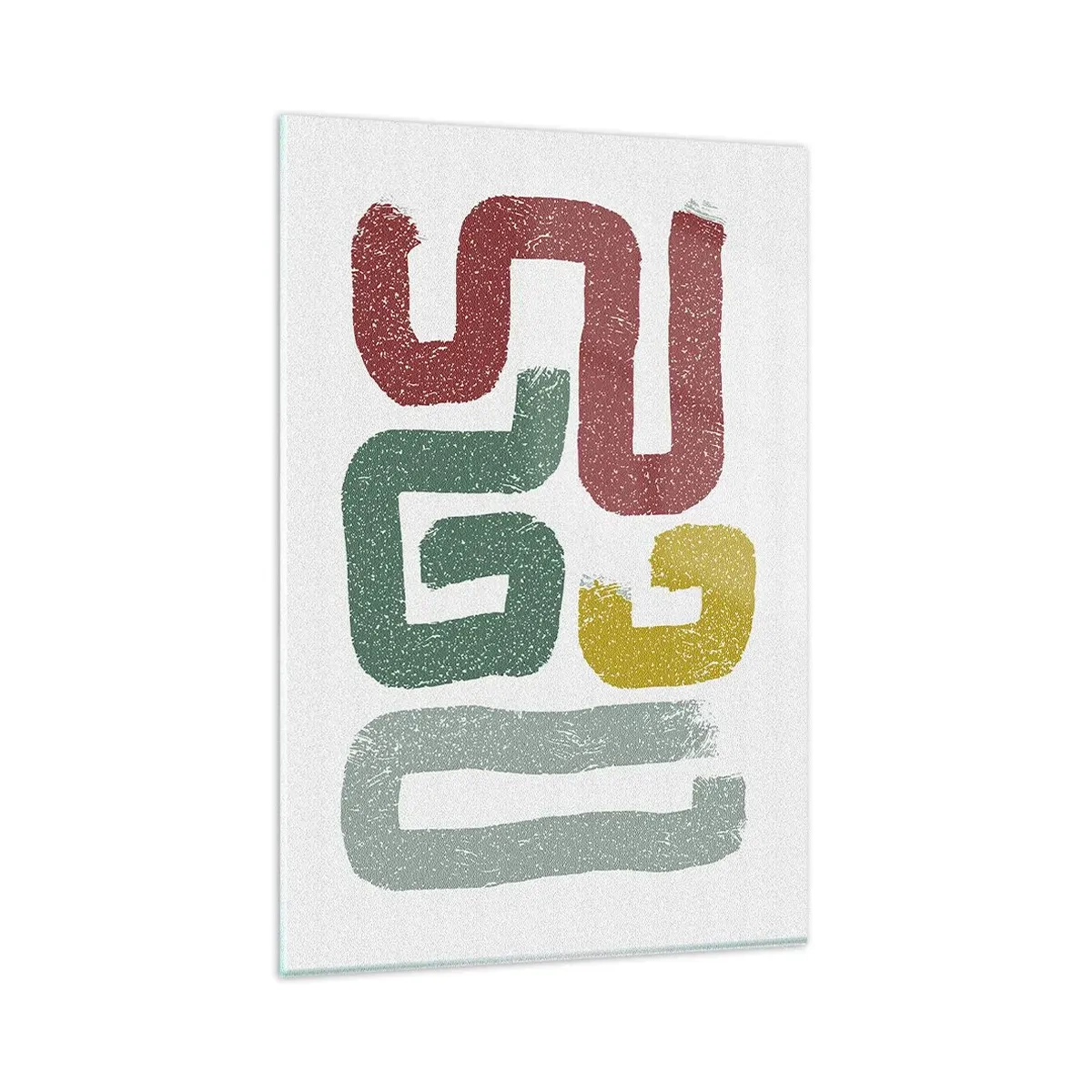 Obraz na skle - V neznámom jazyku - 80x120 cm