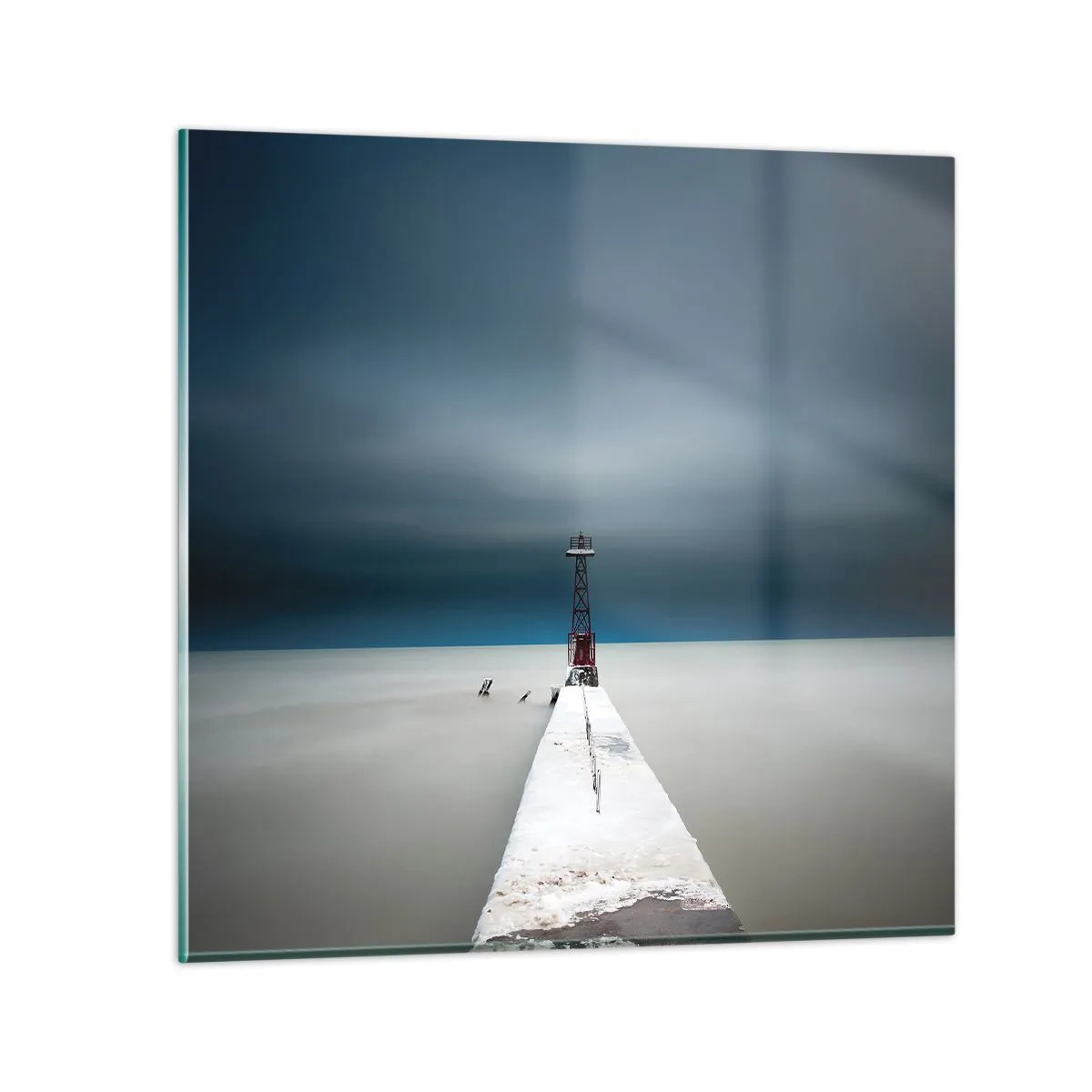 Obraz na skle - Stretnúť sa s nekonečnom - 60x60 cm