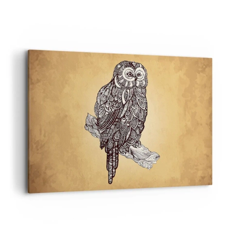 Obraz na plátne - Majstrovské ornamenty múdrosti - 100x70 cm