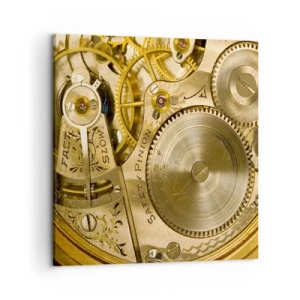 Obraz na plátne - Choď s duchom času - 50x50 cm