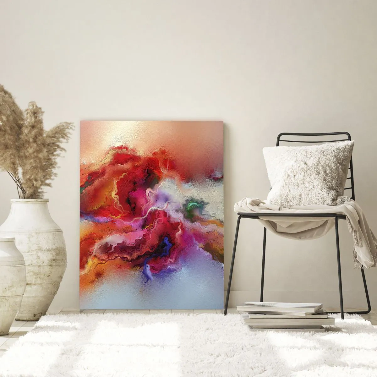 Obraz na skle - Ako zachytiť sny - dym - 70x100 cm