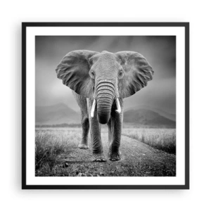 Plagát v čiernom ráme - Hostiteľ víta - 60x60 cm