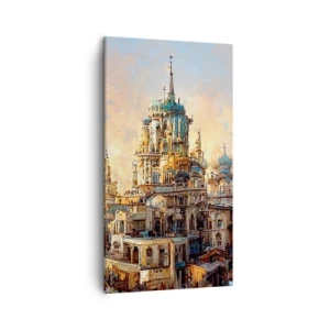 Obraz na plátne - Mesto miest - 45x80 cm