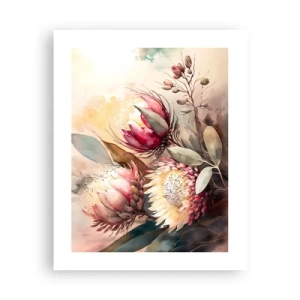 Plagát - Z profilu a en face - 40x50 cm