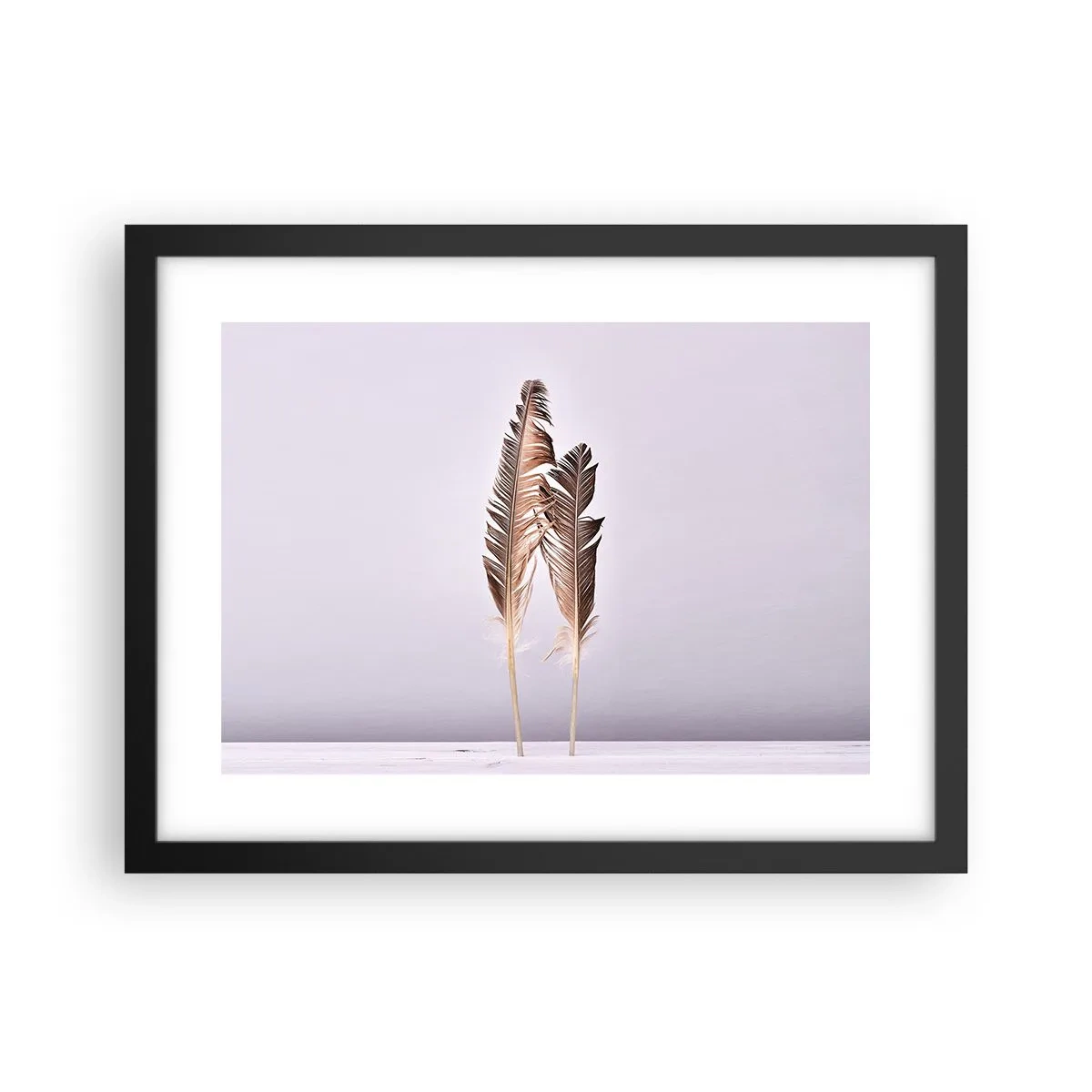 Plagát v čiernom ráme - Proti ničote - 40x30 cm