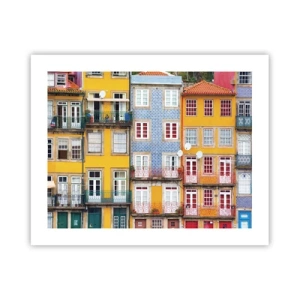 Plagát - Farby starého mesta - 50x40 cm
