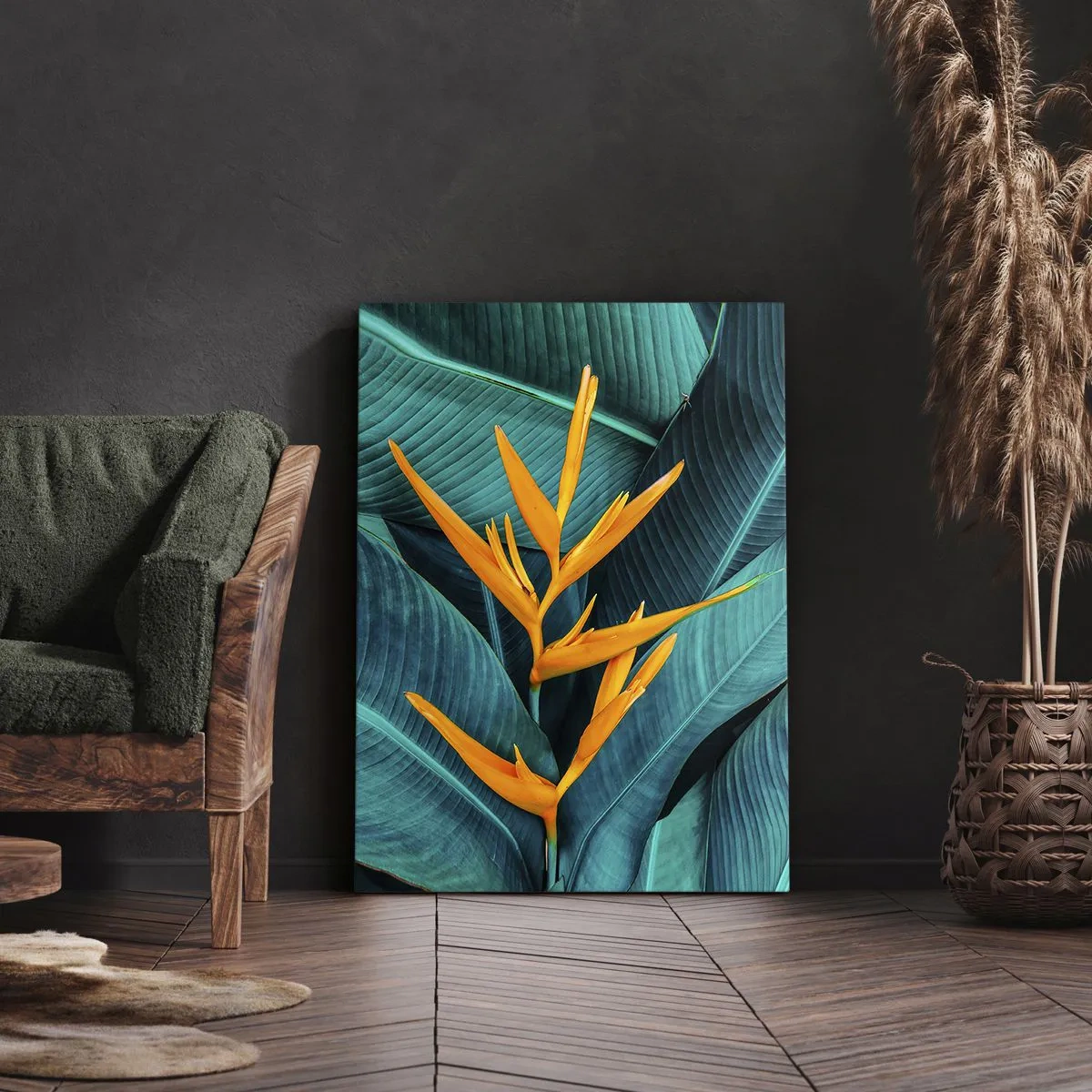 Obraz na plátne - Rajský kvet - 70x100 cm