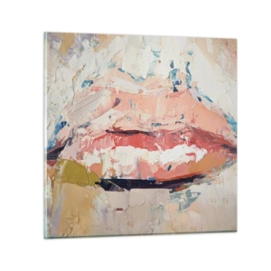 Obraz na skle - Prebúdza zmysly - 50x50 cm