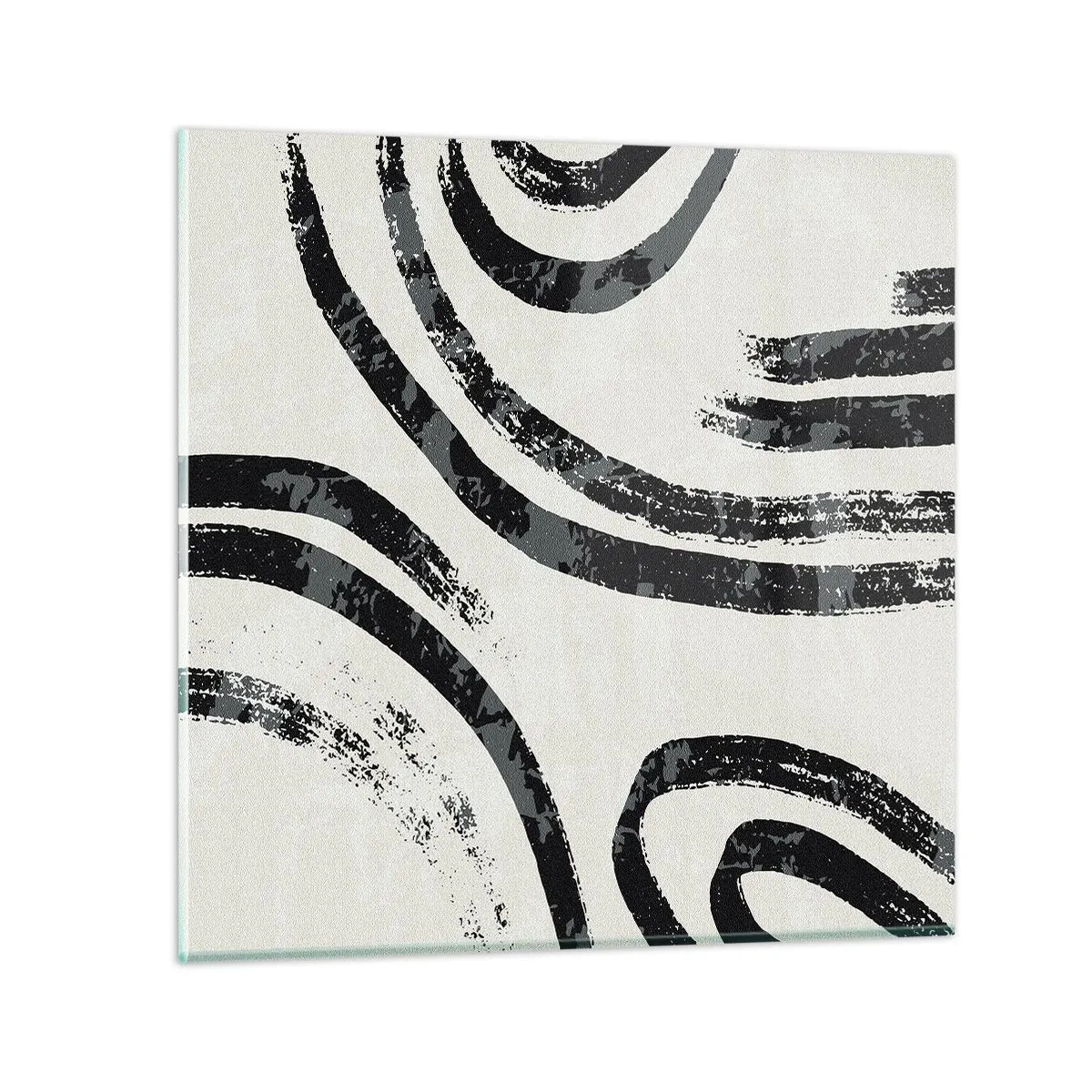 Obraz na skle - Napoly zastavený - 70x70 cm