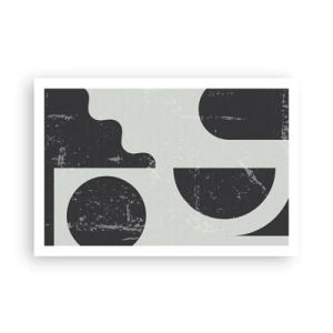 Plagát - Kompozícia nad a pod - 91x61 cm