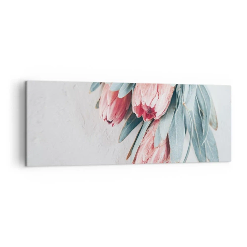 Obraz na plátne - Zahanbené svojou vlastnou krásou - 140x50 cm