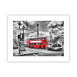 Plagát - Skutočný krvný obeh mesta - 40x30 cm