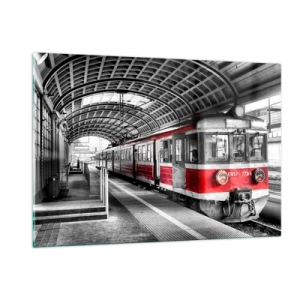 Obraz na skle - Možno je to životná cesta? - 120x80 cm