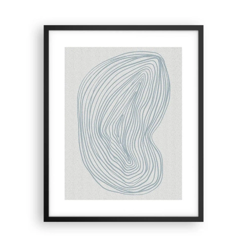 Plagát v čiernom ráme - Úsmev kvapky - 40x50 cm