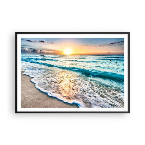 Plagát v čiernom ráme - Výhľad, ktorý stojí za to - 100x70 cm