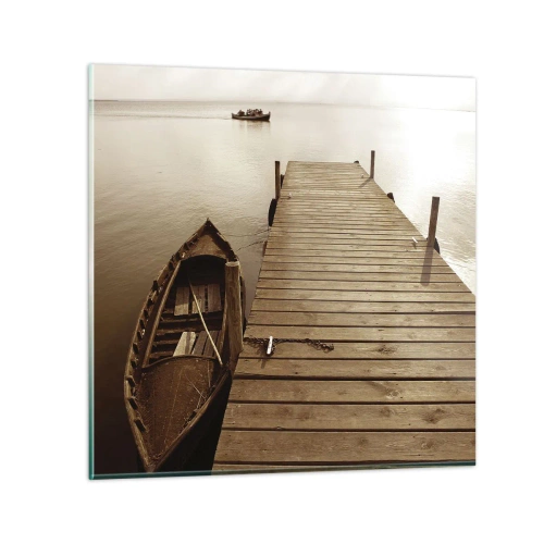 Obraz na skle - Veľký pokoj - 40x40 cm