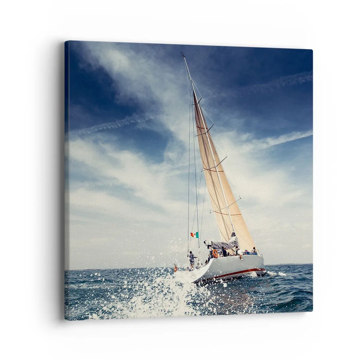 Obraz na plátne - Nás nedobehnú! - 40x40 cm