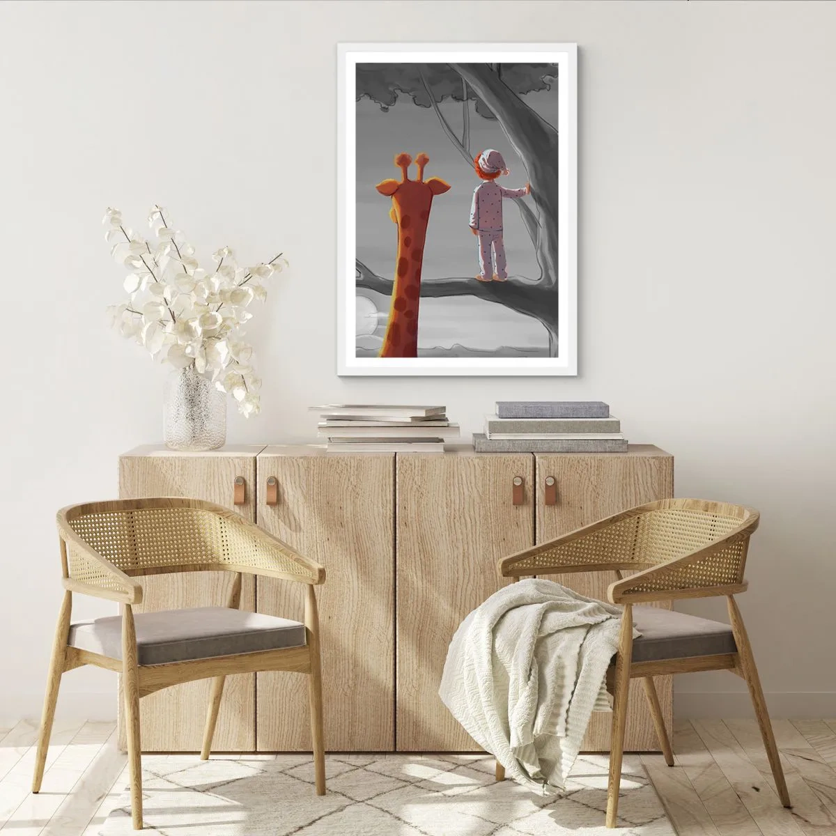 Plagát v bielom ráme - To sa naozaj deje - 70x100 cm