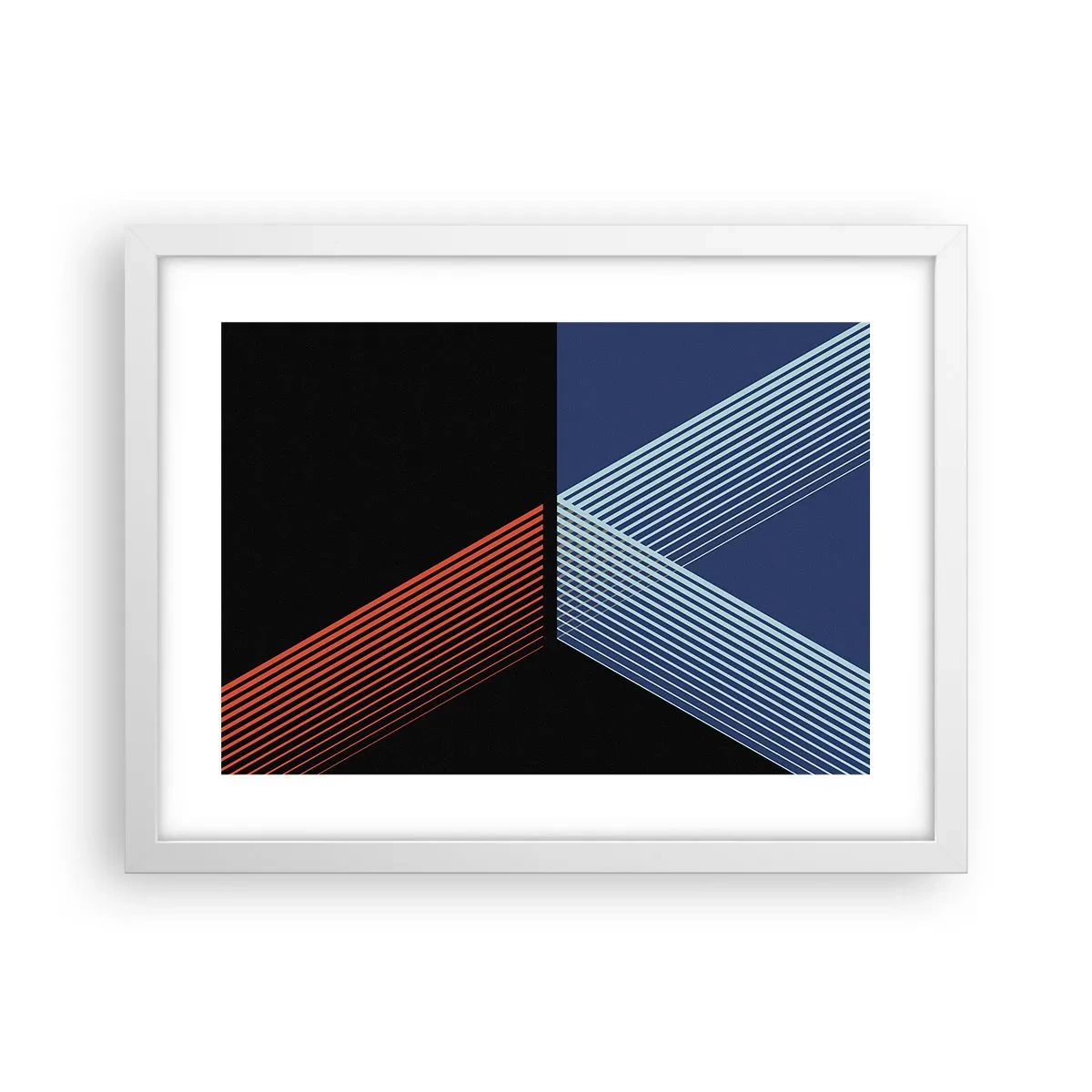 Plagát v bielom ráme - Jednoduchý príbeh - 40x30 cm