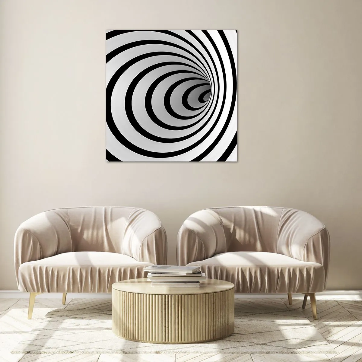 Obraz na skle - Tiež nemôžete odolať? - 70x70 cm