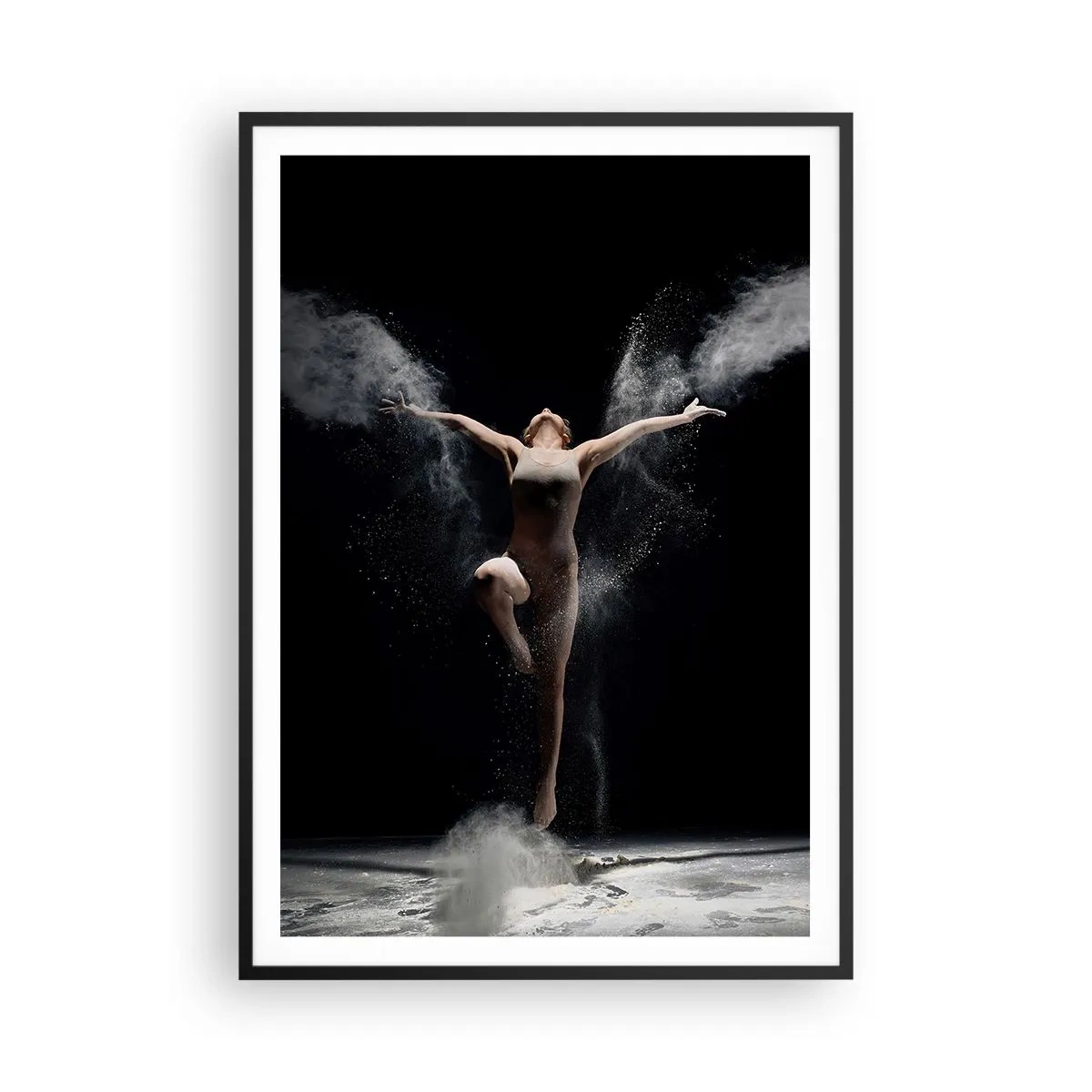 Plagát v čiernom ráme - Elfovia existujú - 70x100 cm