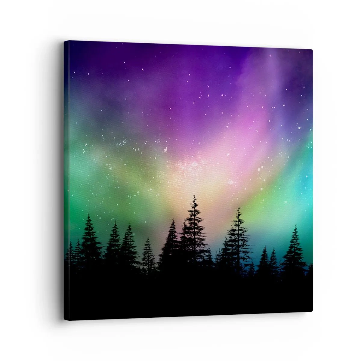 Obraz na plátne - Biela mágia - 30x30 cm