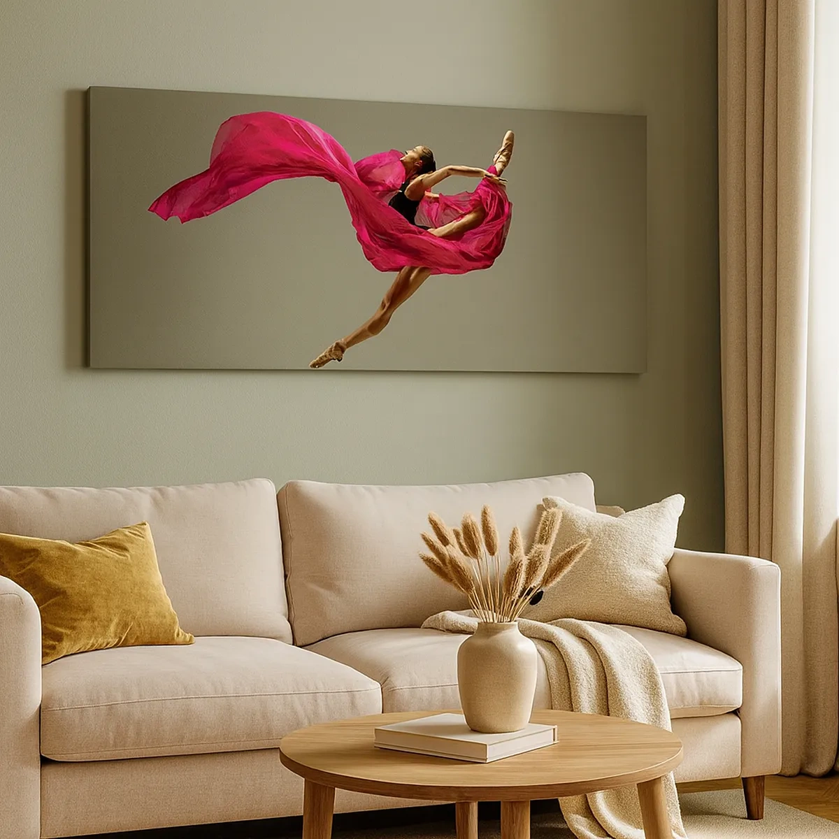 Obraz na plátne - Tancujúci plameň - 30x30 cm