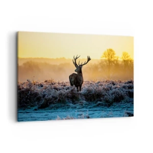 Obraz na plátne - Korunovaný na svojom panstve - 120x80 cm