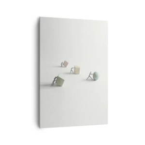 Obraz na plátne - Život samotný - 70x100 cm