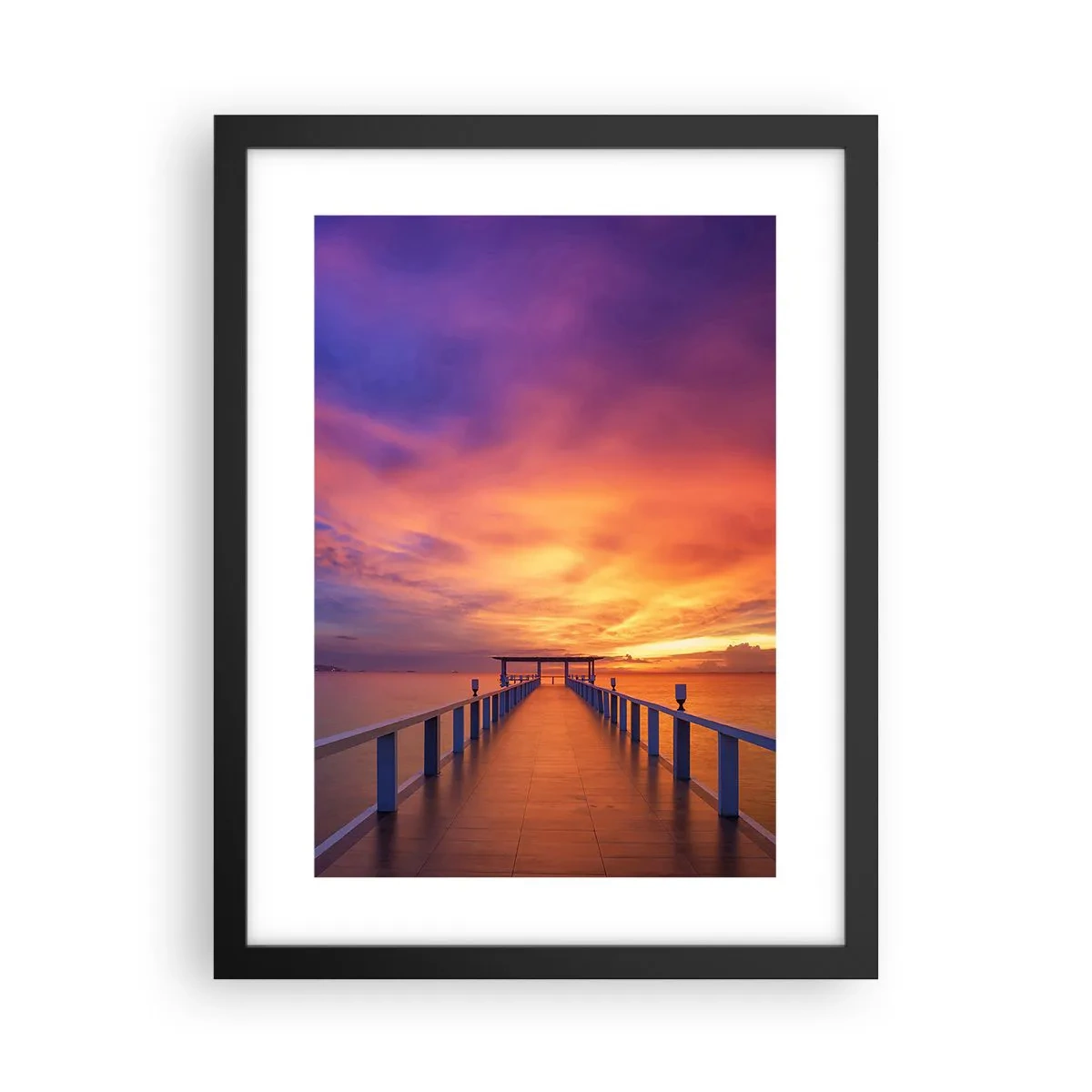 Plagát v čiernom ráme - Bez konca - 30x40 cm