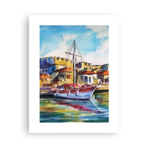 Plagát - Dúhové popoludnie - 30x40 cm