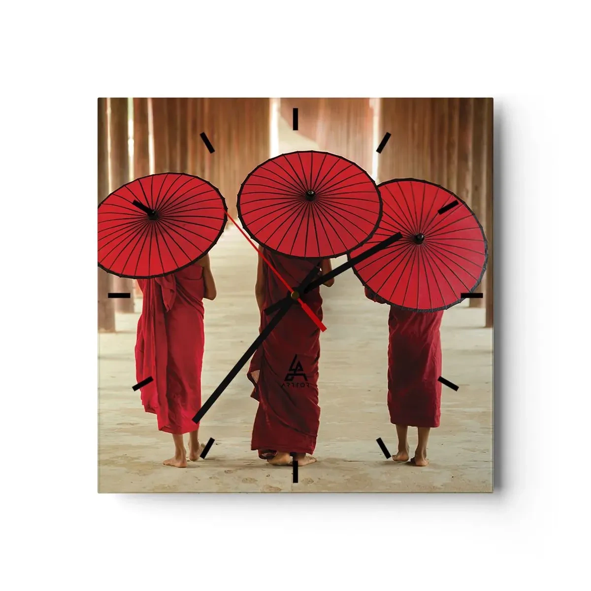 Nástenné hodiny - Na ceste do Čistej ríše - 40x40 cm