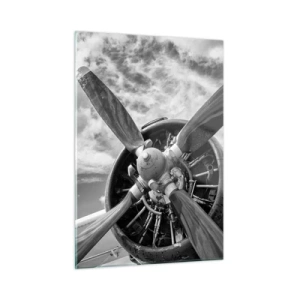 Obraz na skle - Dobyvateľ oblohy - 50x70 cm
