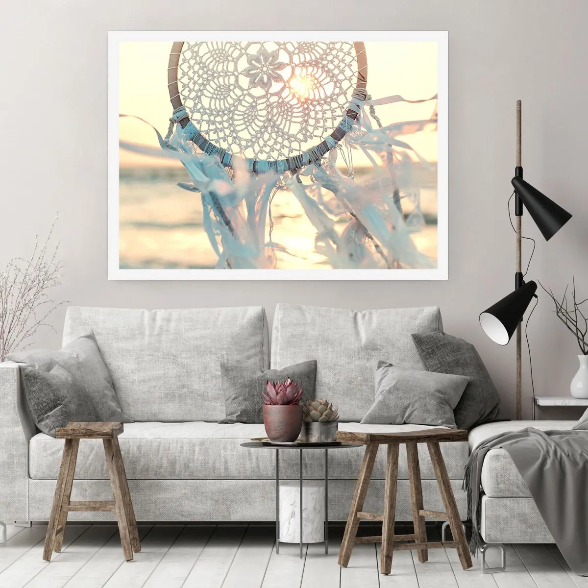 Plagát - Čipkový totem - 100x70 cm