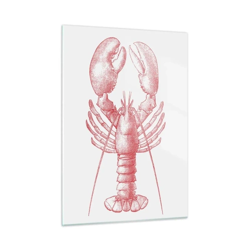 Obraz na skle - Homár hodný Homéra - 50x70 cm