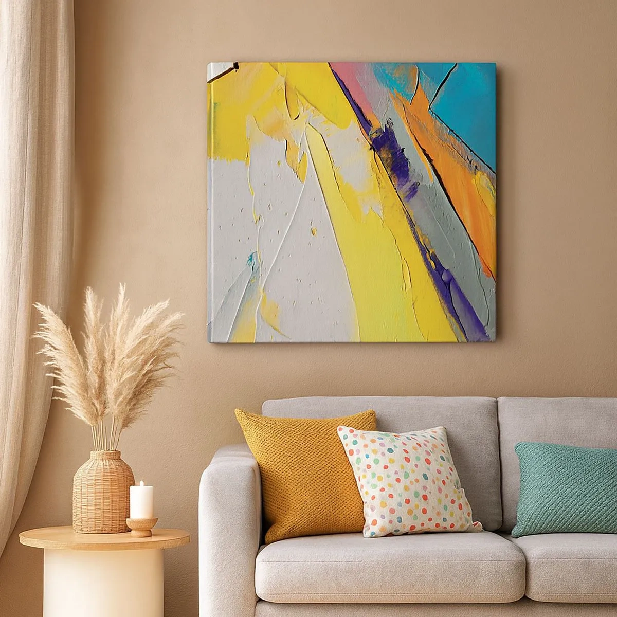 Obraz na plátne - Anatómia svetla - 30x30 cm