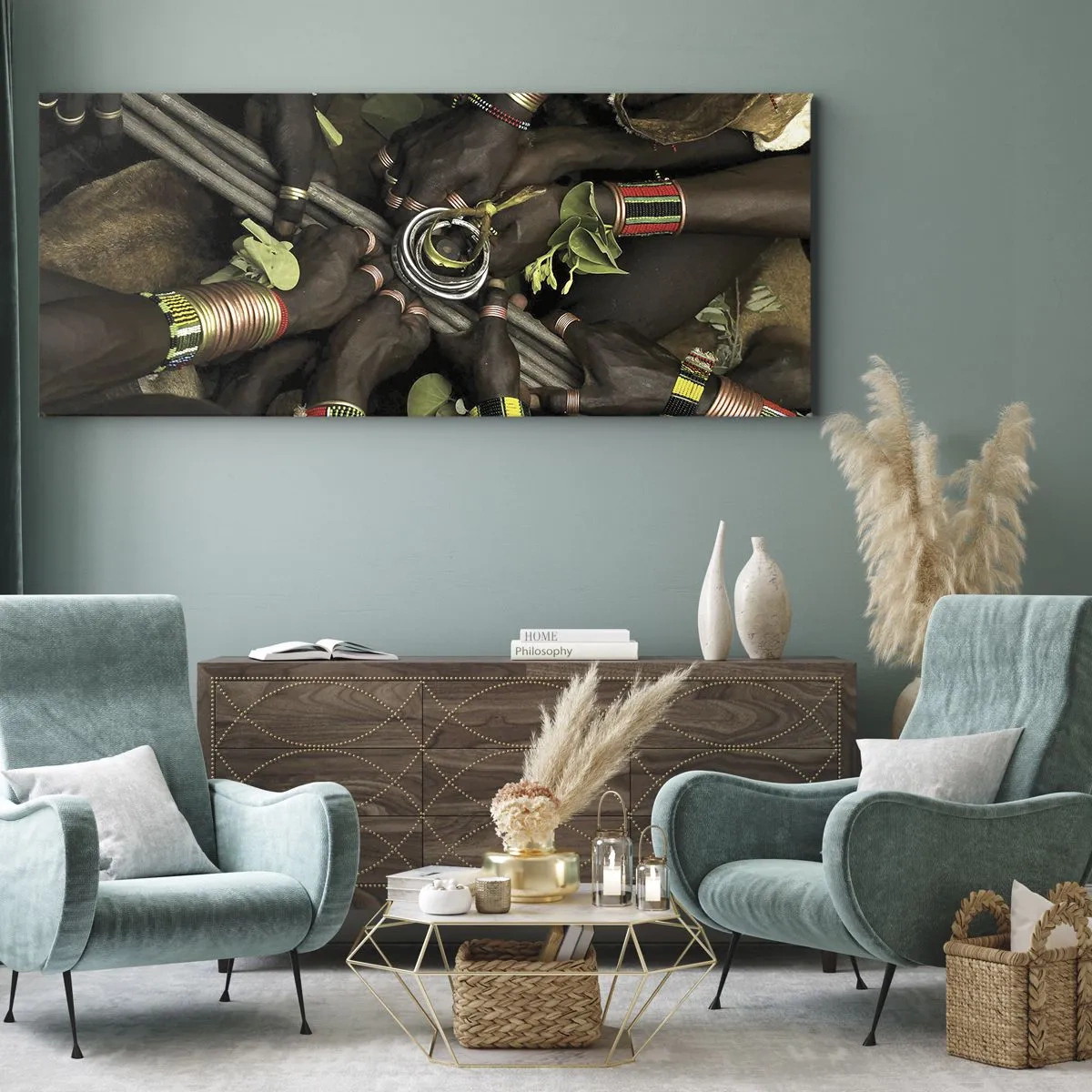 Obraz na plátne - Sme spolu - 100x40 cm