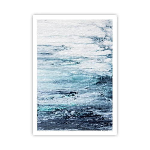 Plagát - Modré cencúle - 70x100 cm