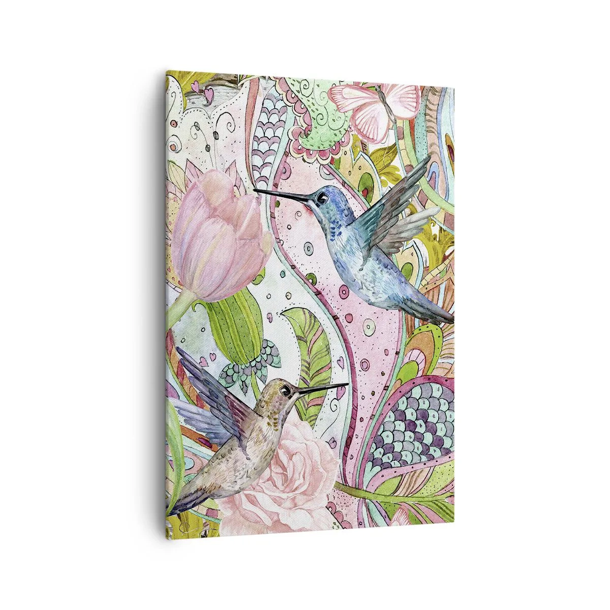 Obraz na plátne - Zamotané do lián - 70x100 cm