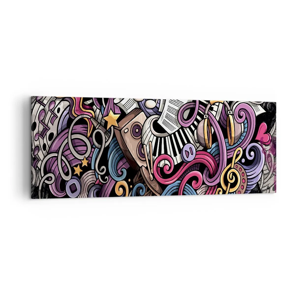 Obraz na plátne - Komplikovaná melódia - 140x50 cm