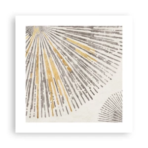 Plagát - Krása lúča - 40x40 cm