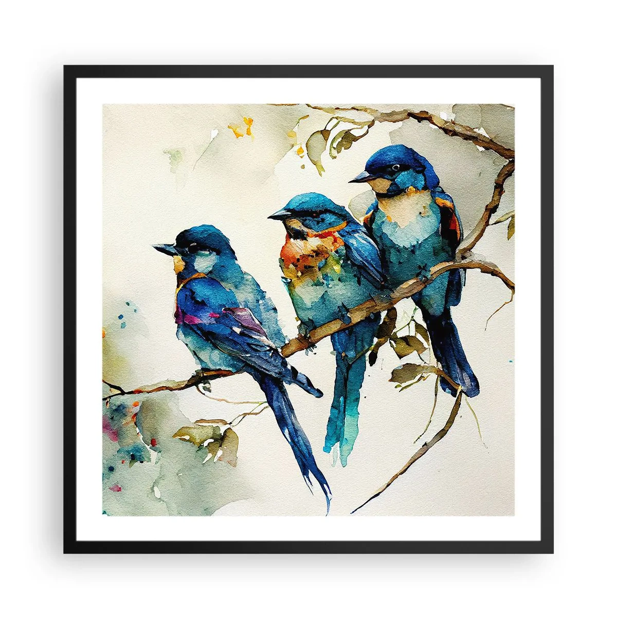 Plagát v čiernom ráme - Urazil sa? - 60x60 cm