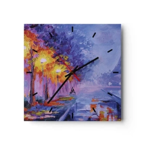 Nástenné hodiny - Prechádzka snov - 30x30 cm