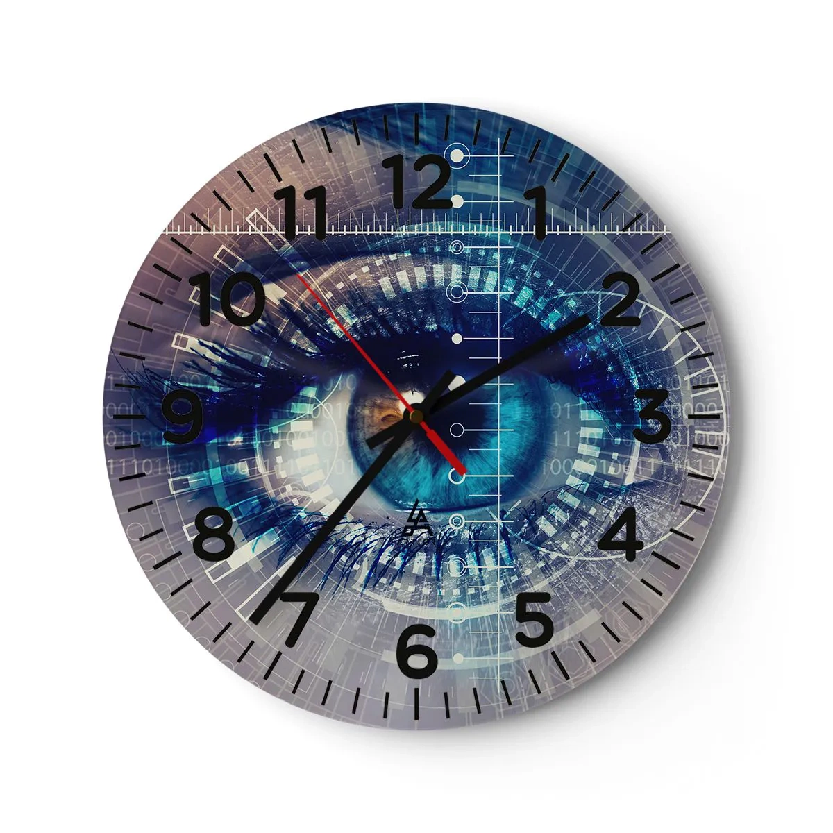 Nástenné hodiny - Myslíš si, že ma poznáš - 40x40 cm