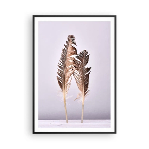 Plagát v čiernom ráme - Proti ničote - 70x100 cm