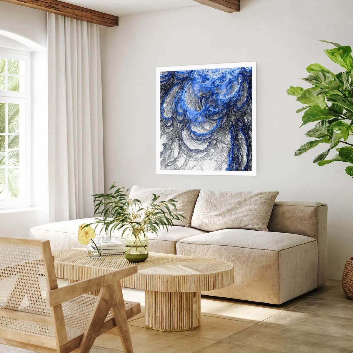 Plagát - Zrod vlny - 40x40 cm