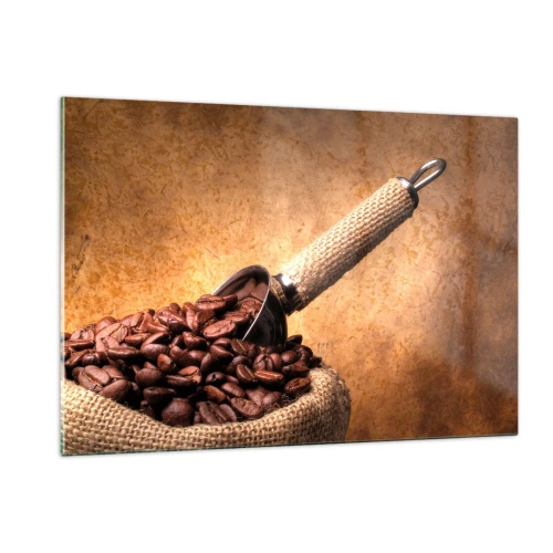 Obraz na skle - Pri zdroji chuti - 120x80 cm